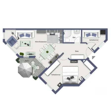 Atlantik 201 Apartamento Ostseebad Kühlungsborn